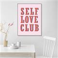 Picture of Self Love Club _GroupedProduct_Rectangle_Portrait_Canvas_Framed_