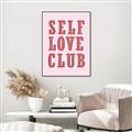 Picture of Self Love Club _GroupedProduct_Rectangle_Portrait_Canvas_Framed_