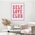 Picture of Self Love Club _GroupedProduct_Rectangle_Portrait_Canvas_Framed_