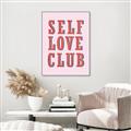 Picture of Self Love Club _GroupedProduct_Rectangle_Portrait_Canvas_Framed_