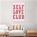 Picture of Self Love Club _GroupedProduct_Rectangle_Portrait_Canvas_Framed_
