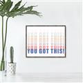 Picture of You Got This  _GroupedProduct_Rectangle_Landscape_Canvas_Framed_