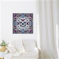 Picture of Butterfly Skull _GroupedProduct_Square_Canvas_Framed_
