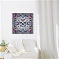 Picture of Butterfly Skull _GroupedProduct_Square_Canvas_Framed_