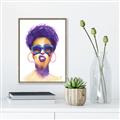 Picture of Purple Punk _GroupedProduct_Rectangle_Portrait_Canvas_Framed_