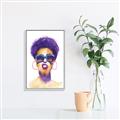 Picture of Purple Punk _GroupedProduct_Rectangle_Portrait_Canvas_Framed_