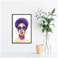 Picture of Purple Punk _GroupedProduct_Rectangle_Portrait_Canvas_Framed_