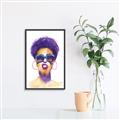 Picture of Purple Punk _GroupedProduct_Rectangle_Portrait_Canvas_Framed_
