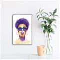 Picture of Purple Punk _GroupedProduct_Rectangle_Portrait_Canvas_Framed_