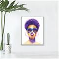 Picture of Purple Punk _GroupedProduct_Rectangle_Portrait_Canvas_Framed_