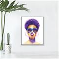 Picture of Purple Punk _GroupedProduct_Rectangle_Portrait_Canvas_Framed_