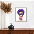 Picture of Purple Punk _GroupedProduct_Rectangle_Portrait_Canvas_Framed_