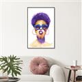 Picture of Purple Punk _GroupedProduct_Rectangle_Portrait_Canvas_Framed_