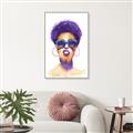 Picture of Purple Punk _GroupedProduct_Rectangle_Portrait_Canvas_Framed_
