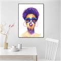 Picture of Purple Punk _GroupedProduct_Rectangle_Portrait_Canvas_Framed_
