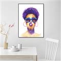 Picture of Purple Punk _GroupedProduct_Rectangle_Portrait_Canvas_Framed_