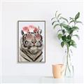 Picture of Fashion Tiger _GroupedProduct_Rectangle_Portrait_Canvas_Framed_