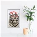 Picture of Fashion Tiger _GroupedProduct_Rectangle_Portrait_Canvas_Framed_