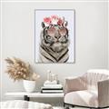 Picture of Fashion Tiger _GroupedProduct_Rectangle_Portrait_Canvas_Framed_