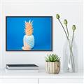 Picture of Blue Pineapple _GroupedProduct_Rectangle_Landscape_Photography _GroupedProduct_Rectangle_Landscape_Canvas_Framed_