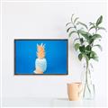 Picture of Blue Pineapple _GroupedProduct_Rectangle_Landscape_Photography _GroupedProduct_Rectangle_Landscape_Canvas_Framed_
