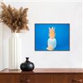 Picture of Blue Pineapple _GroupedProduct_Rectangle_Landscape_Photography _GroupedProduct_Rectangle_Landscape_Canvas_Framed_