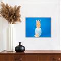 Picture of Blue Pineapple _GroupedProduct_Rectangle_Landscape_Photography _GroupedProduct_Rectangle_Landscape_Canvas_Framed_