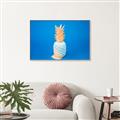 Picture of Blue Pineapple _GroupedProduct_Rectangle_Landscape_Photography _GroupedProduct_Rectangle_Landscape_Canvas_Framed_