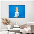 Picture of Blue Pineapple _GroupedProduct_Rectangle_Landscape_Photography _GroupedProduct_Rectangle_Landscape_Canvas_Framed_