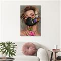 Picture of Masked Girl II _GroupedProduct_Rectangle_Portrait_Unframed_Print_Only_