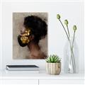 Picture of Masked Girl IV _GroupedProduct_Rectangle_Portrait_Unframed_Print_Only_