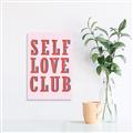 Picture of Self Love Club _GroupedProduct_Rectangle_Portrait_Unframed_Print_Only_