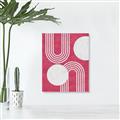 Picture of Bright Pink Abstract I  _GroupedProduct_Rectangle_Portrait_Unframed_Print_Only_