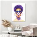 Picture of Purple Punk _GroupedProduct_Rectangle_Portrait_Unframed_Print_Only_