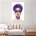 Picture of Purple Punk _GroupedProduct_Rectangle_Portrait_Unframed_Print_Only_