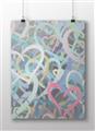Picture of Painted Hearts _GroupedProduct_Rectangle_Landscape_Unframed_Print_Only_