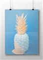 Picture of Blue Pineapple _GroupedProduct_Rectangle_Landscape_Photography _GroupedProduct_Rectangle_Landscape_Unframed_Print_Only_