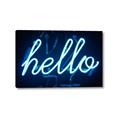 Picture of Hello Neon Sign _GroupedProduct_Rectangle_Landscape_Photography _GroupedProduct_Rectangle_Landscape_Canvas_