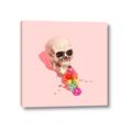 Picture of Happy Skull _GroupedProduct_Square_Photography _GroupedProduct_Square_Canvas_