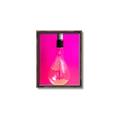 Picture of Hot Pink Light Bulb _GroupedProduct_Rectangle_Portrait_Photography _GroupedProduct_Rectangle_Portrait_Canvas_Framed_