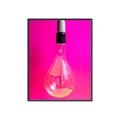Picture of Hot Pink Light Bulb _GroupedProduct_Rectangle_Portrait_Photography _GroupedProduct_Rectangle_Portrait_Canvas_Framed_