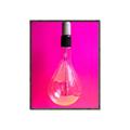 Picture of Hot Pink Light Bulb _GroupedProduct_Rectangle_Portrait_Photography _GroupedProduct_Rectangle_Portrait_Canvas_Framed_