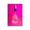 Picture of Hot Pink Light Bulb _GroupedProduct_Rectangle_Portrait_Photography _GroupedProduct_Rectangle_Portrait_Canvas_Framed_