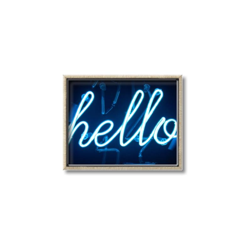 Picture of Hello Neon Sign _GroupedProduct_Rectangle_Landscape_Photography _GroupedProduct_Rectangle_Landscape_Canvas_Framed_