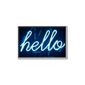 Picture of Hello Neon Sign _GroupedProduct_Rectangle_Landscape_Photography _GroupedProduct_Rectangle_Landscape_Canvas_Framed_