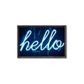Picture of Hello Neon Sign _GroupedProduct_Rectangle_Landscape_Photography _GroupedProduct_Rectangle_Landscape_Canvas_Framed_