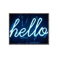 Picture of Hello Neon Sign _GroupedProduct_Rectangle_Landscape_Photography _GroupedProduct_Rectangle_Landscape_Canvas_Framed_