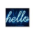 Picture of Hello Neon Sign _GroupedProduct_Rectangle_Landscape_Photography _GroupedProduct_Rectangle_Landscape_Canvas_Framed_