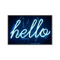 Picture of Hello Neon Sign _GroupedProduct_Rectangle_Landscape_Photography _GroupedProduct_Rectangle_Landscape_Canvas_Framed_