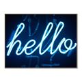 Picture of Hello Neon Sign _GroupedProduct_Rectangle_Landscape_Photography _GroupedProduct_Rectangle_Landscape_Canvas_Framed_
